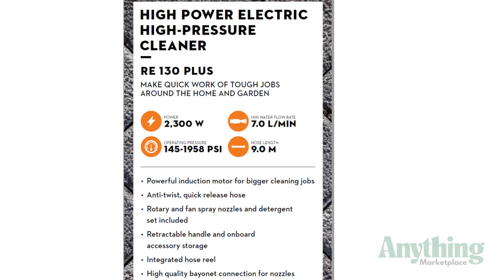 Used STIHL RE130 PLUS Pressure Washers