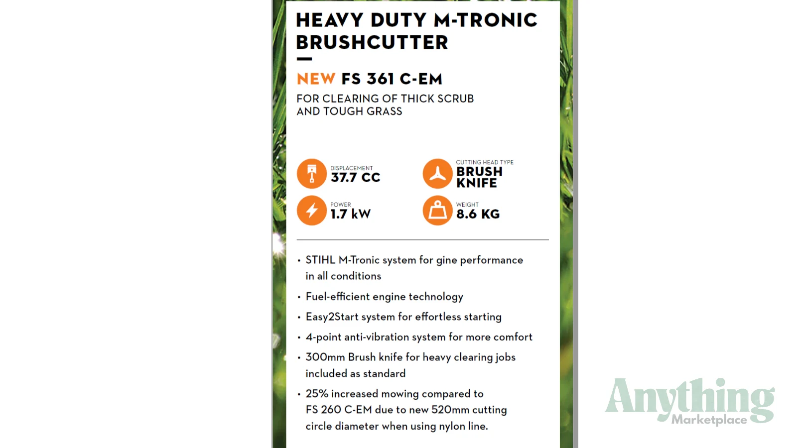 New STIHL FS361 C-EM Mulchers & Brush Cutters
