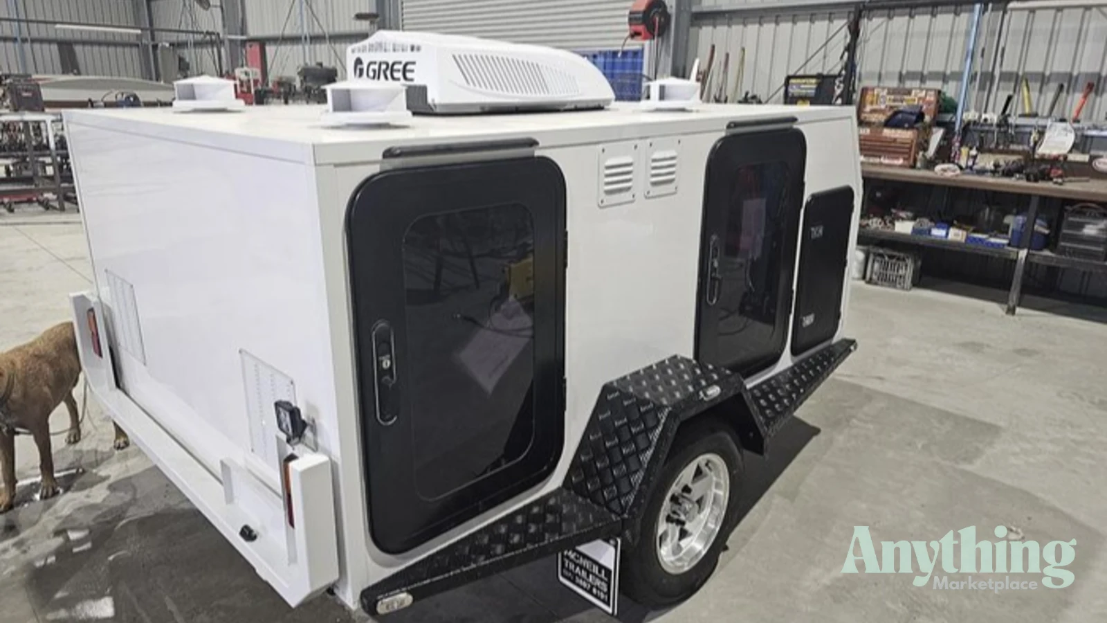 New McNeill Dog Trailer