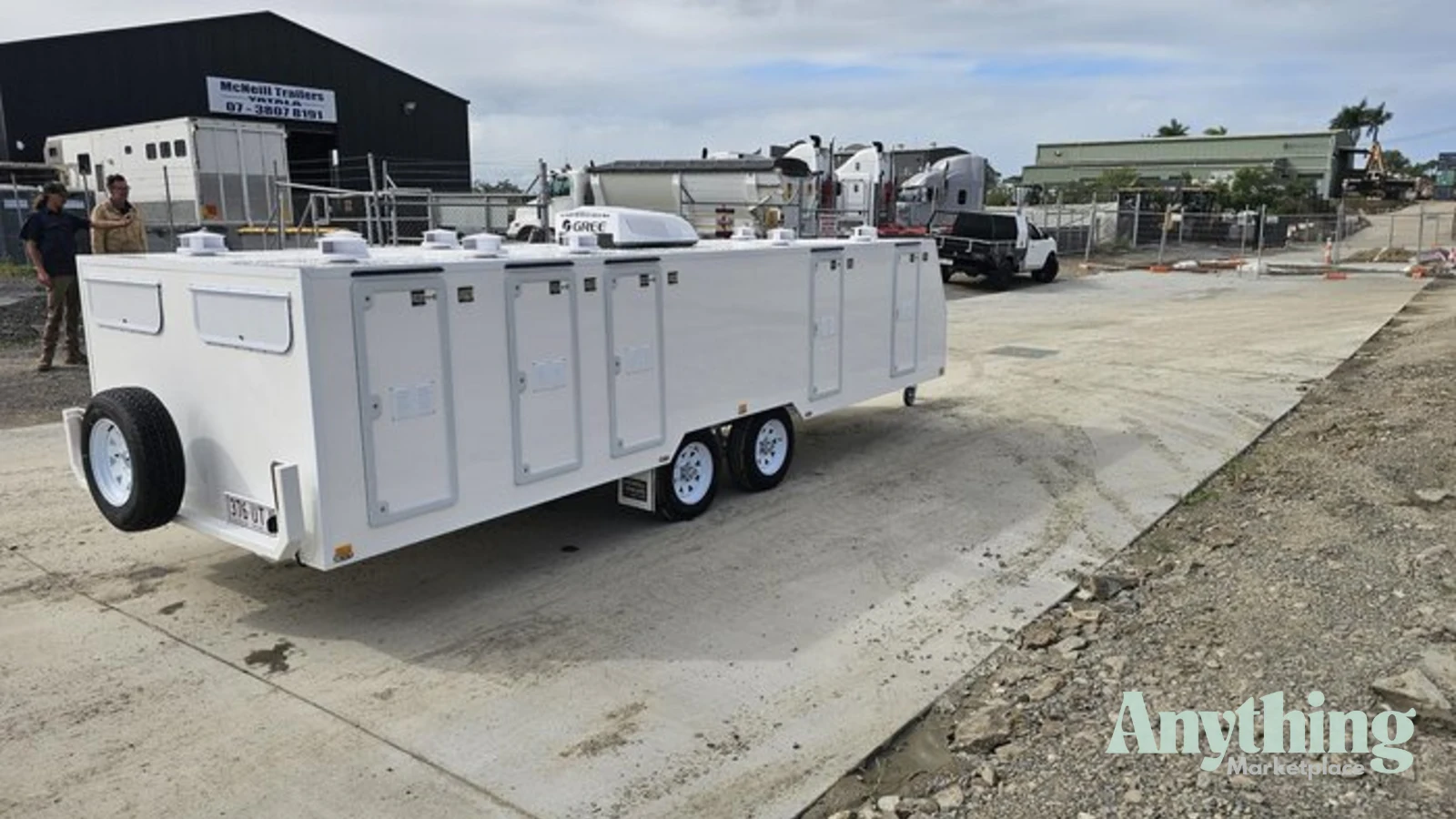 New McNeill Dog Trailer