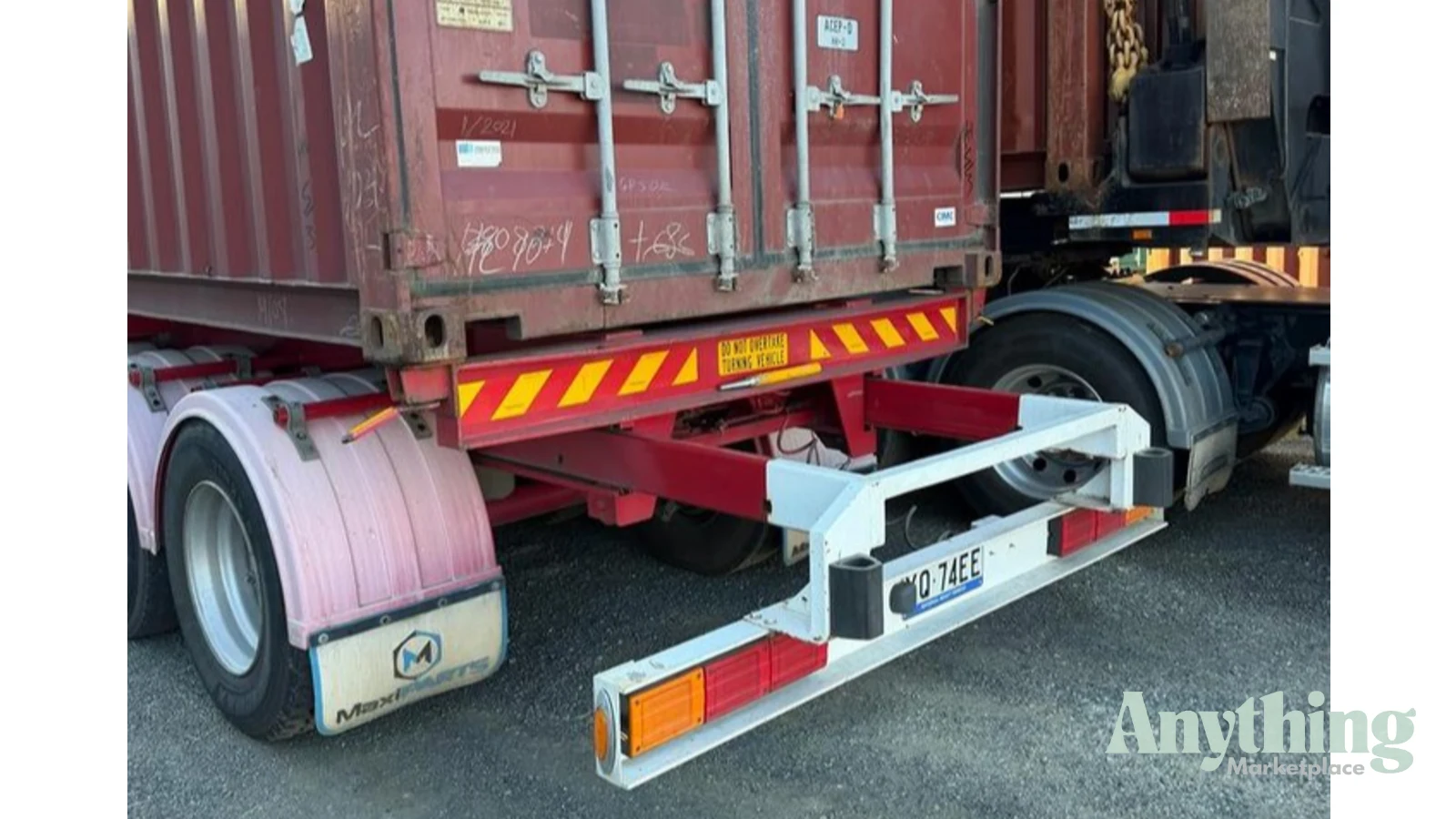 Used Haulmark Skeletal Trailer