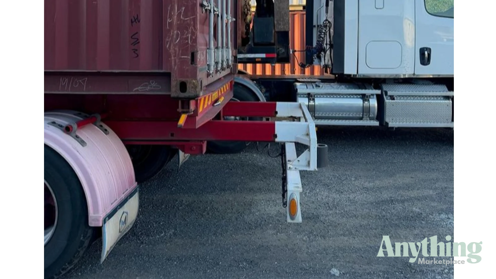 Used Haulmark Skeletal Trailer