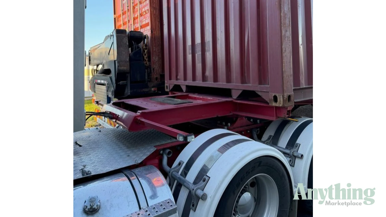 Used Haulmark Skeletal Trailer