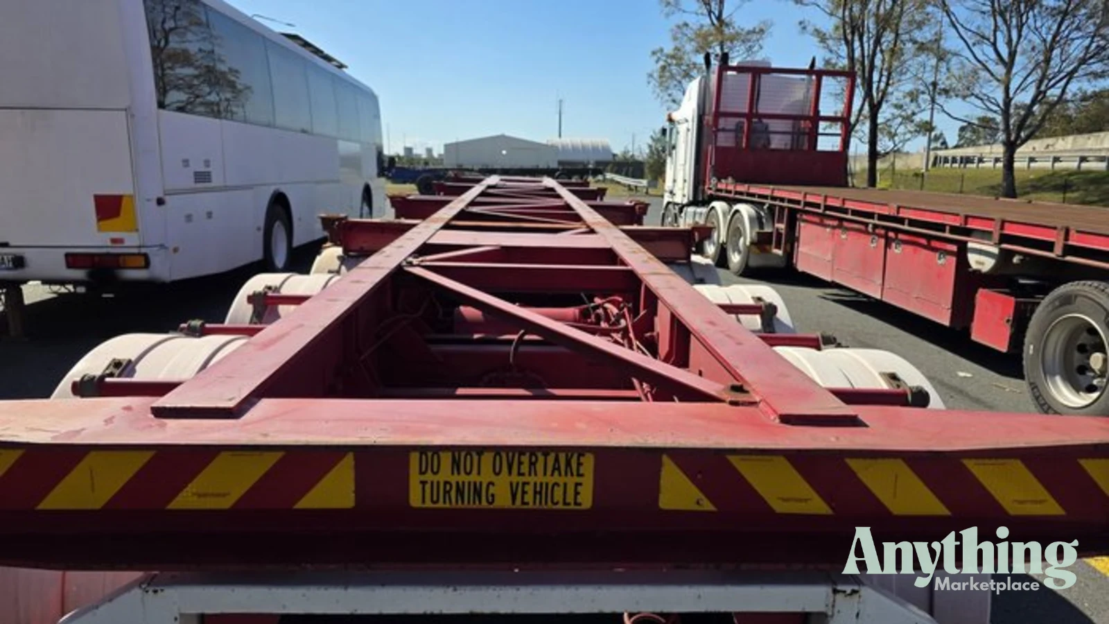 Used Haulmark Skeletal Trailer