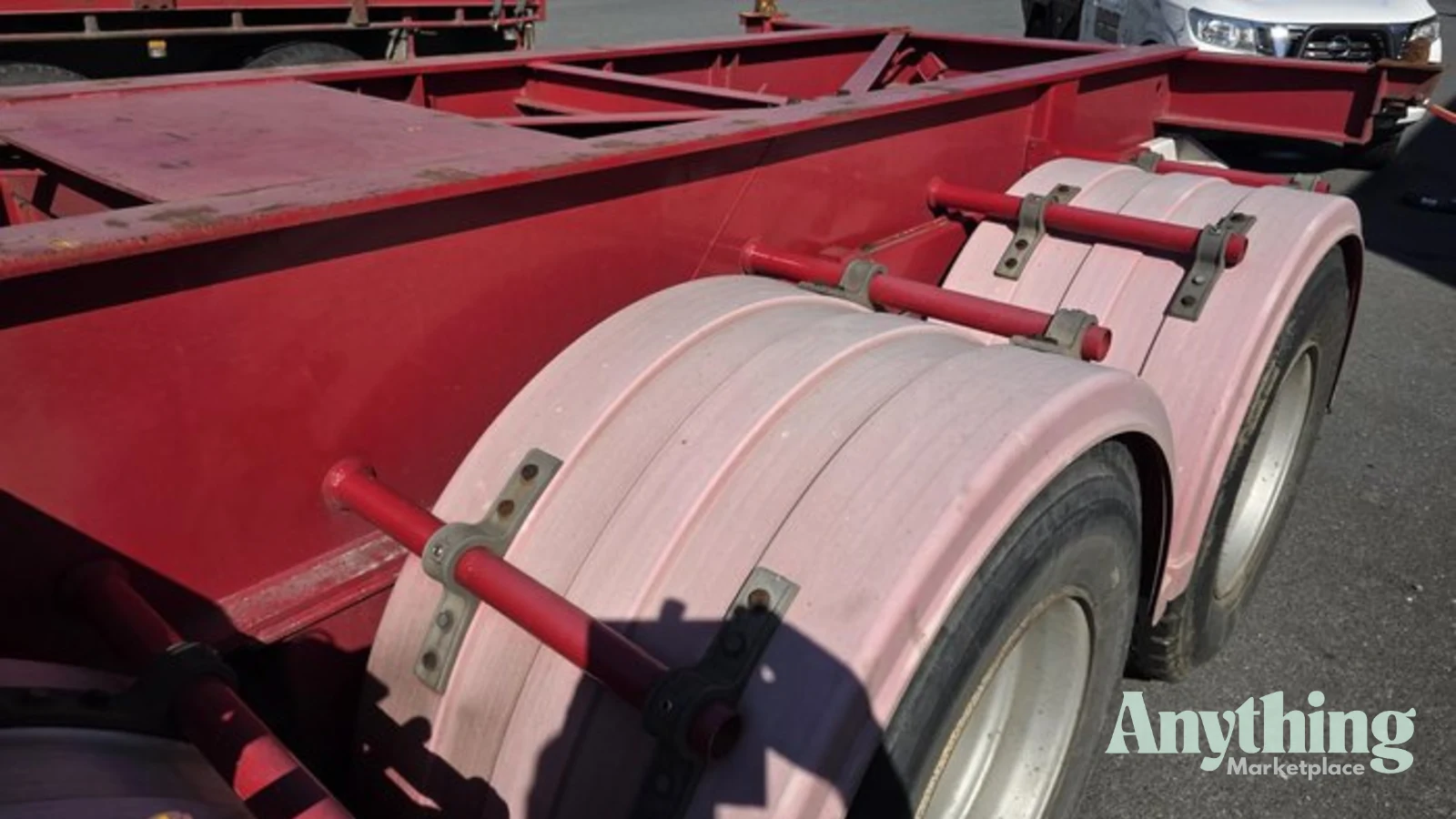 Used Haulmark Skeletal Trailer