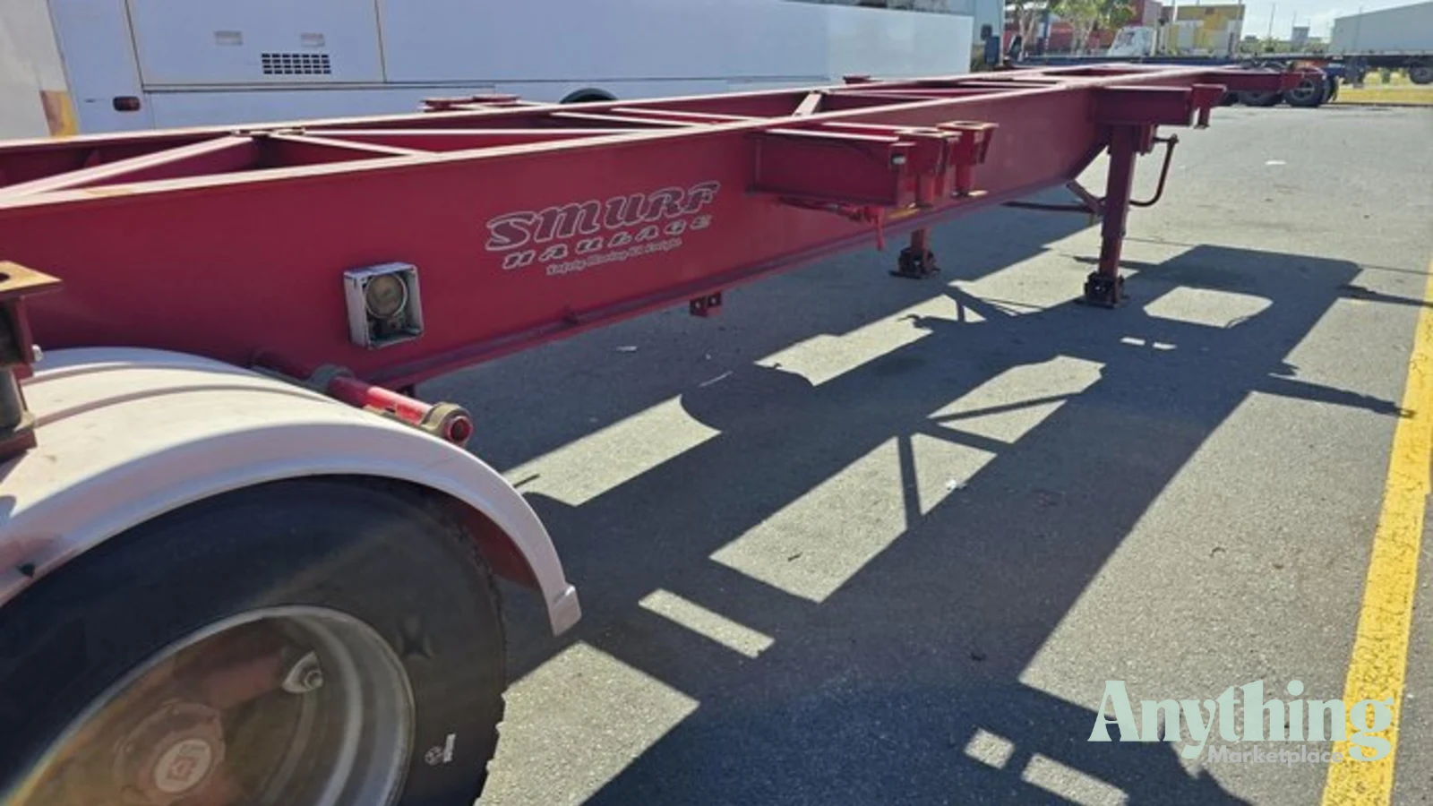 Used Haulmark Skeletal Trailer