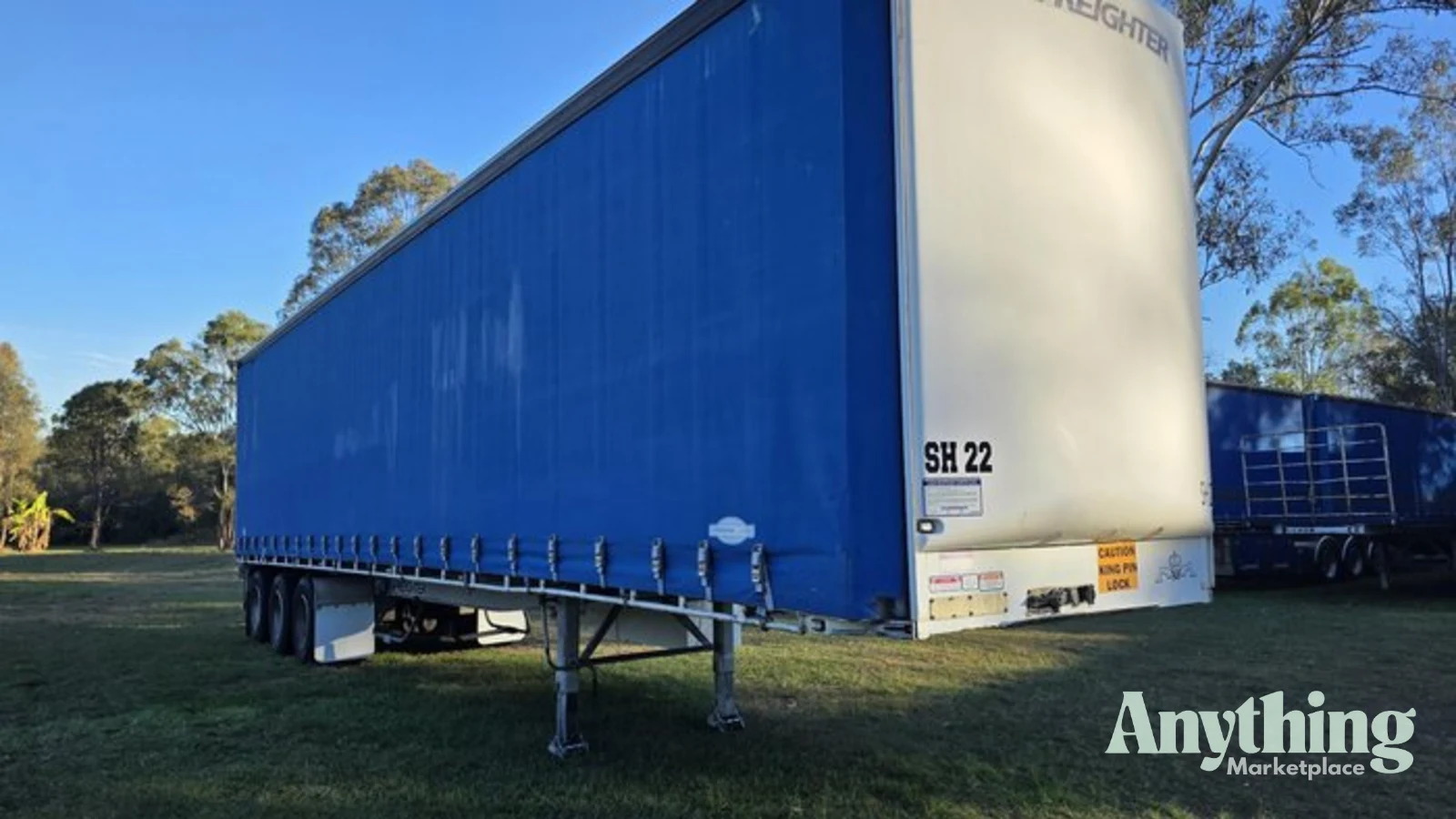 2017 Maxitrans 22 Palet Straight Deck Tautliner