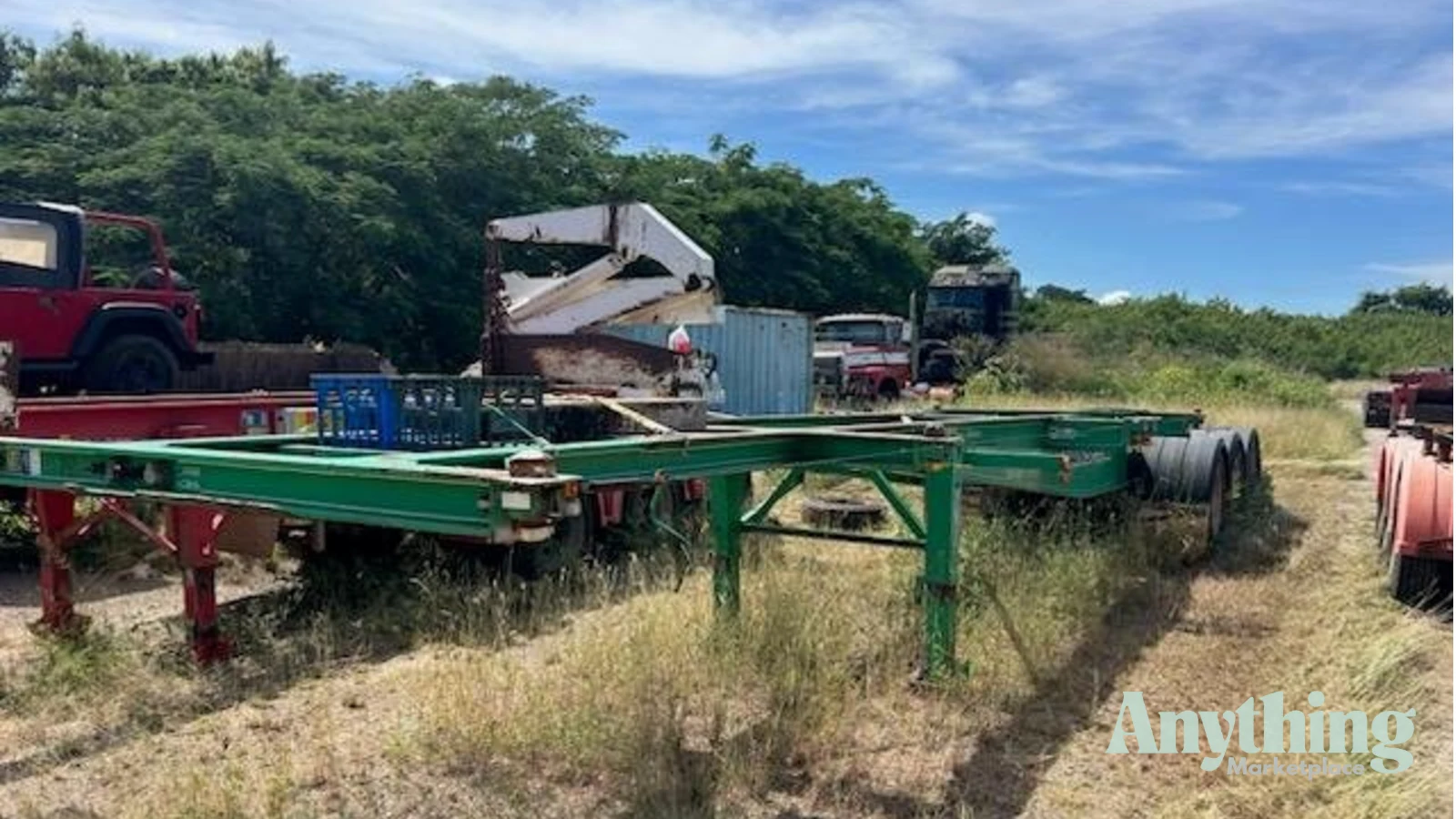 Used Maxitrans Skeletal Trailer