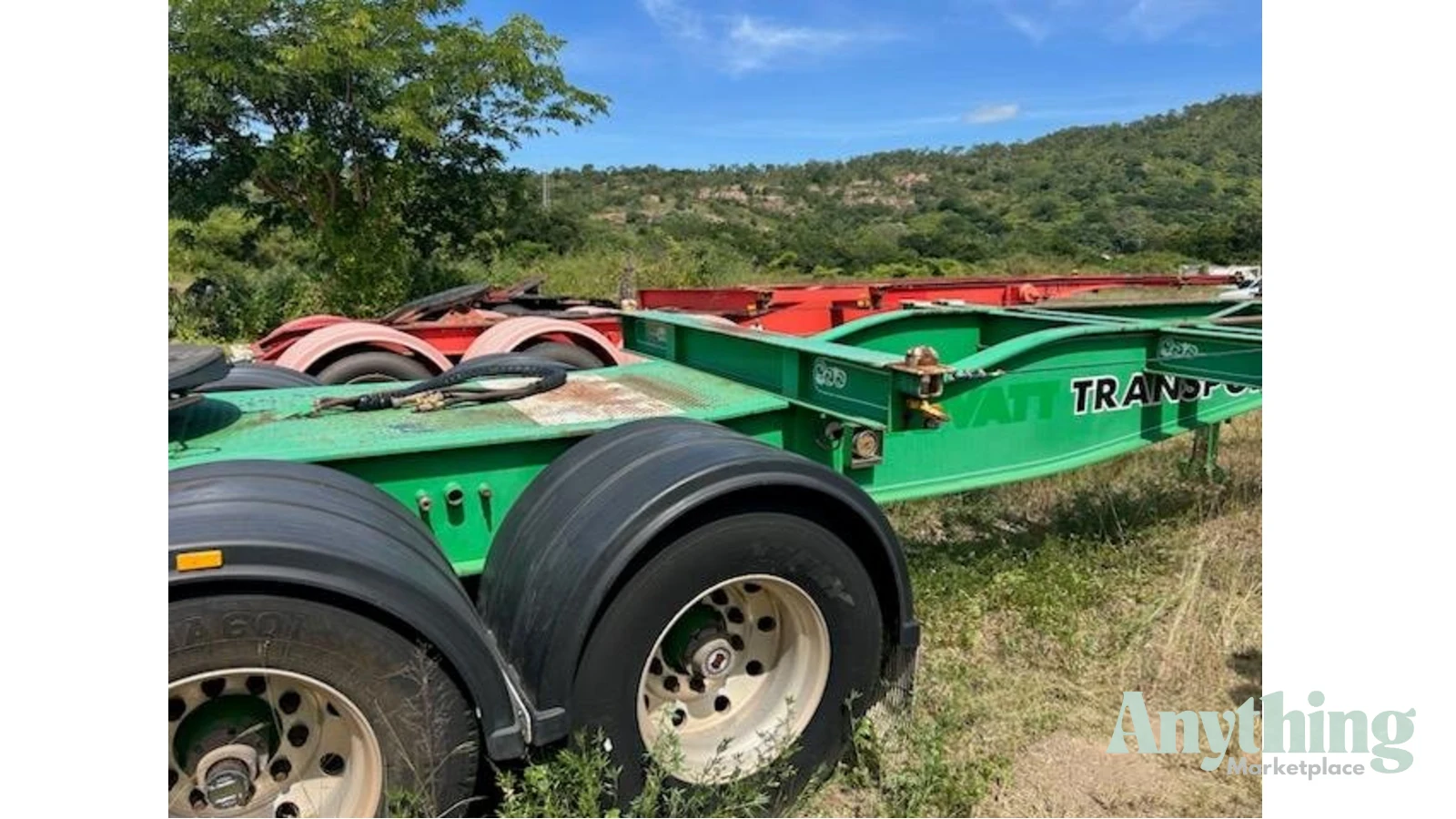 Used Maxitrans Skeletal Trailer