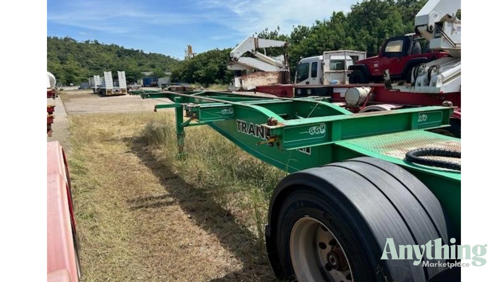 Used Maxitrans Skeletal Trailer