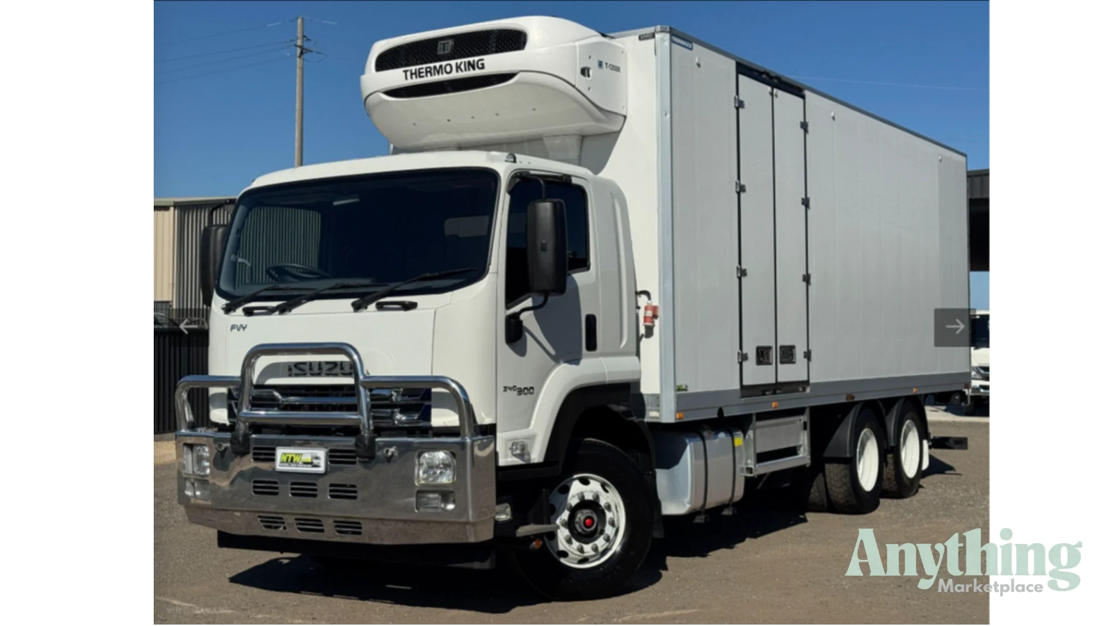 2022 Used Isuzu FVY 240/300 Refrigerated Truck