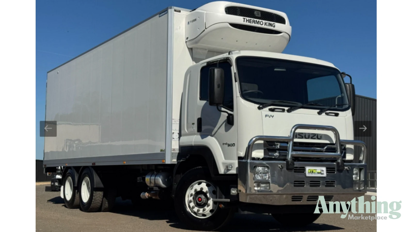 2022 Used Isuzu FVY Refrigerated Truck