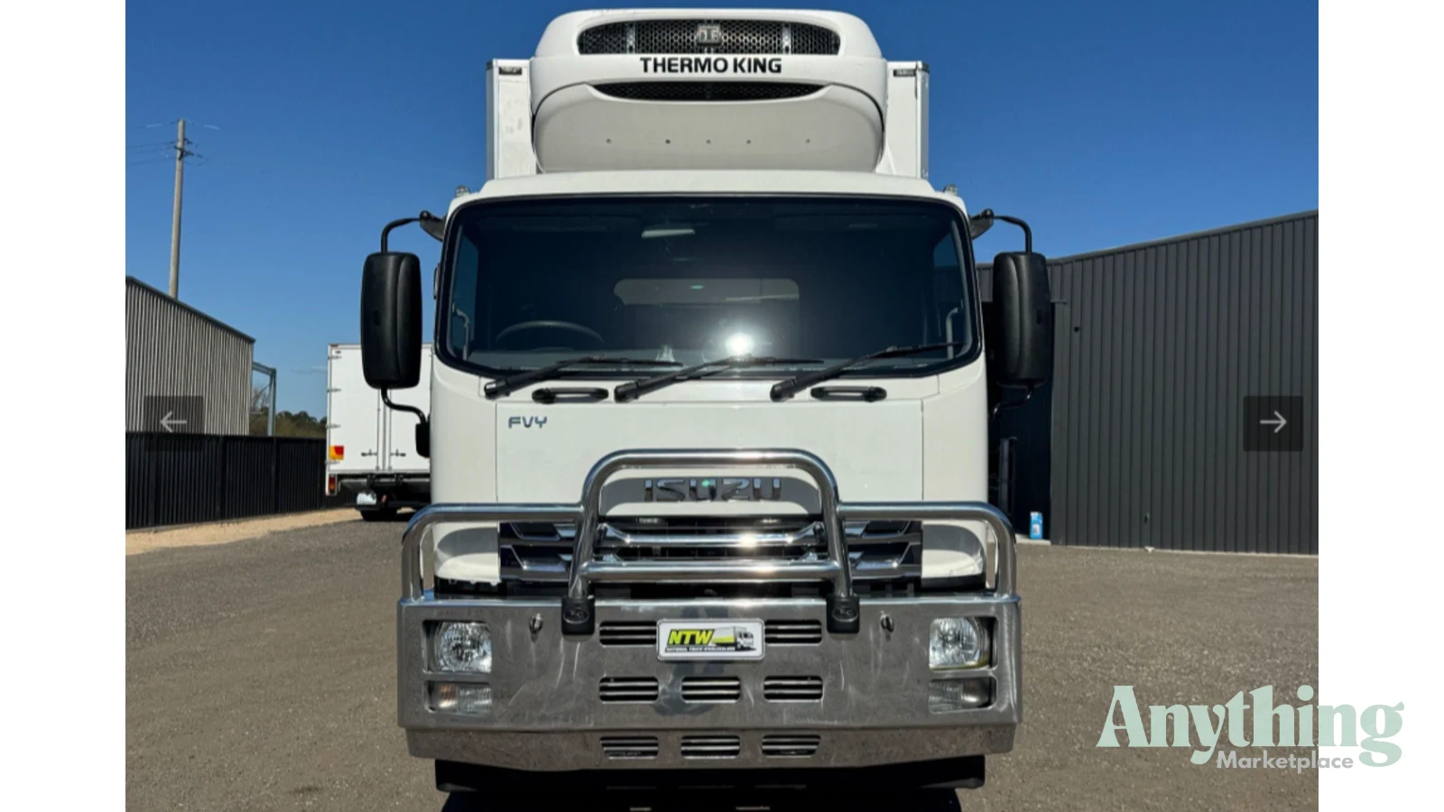 2022 Used Isuzu FVY Refrigerated Truck