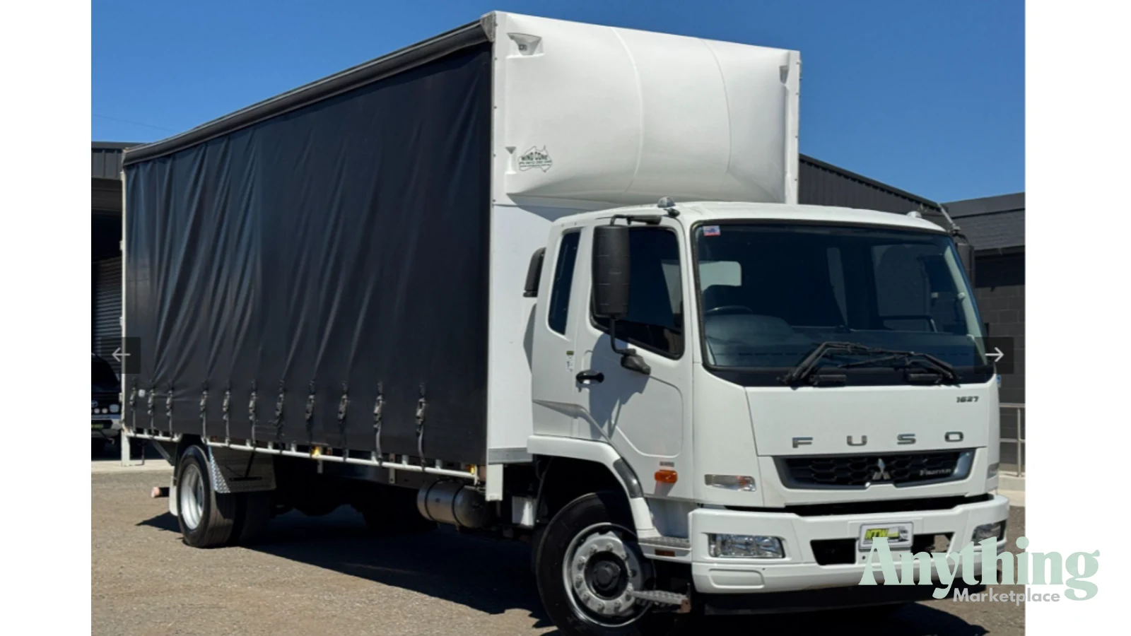 2022 Used Fuso 1627 Curtainsider