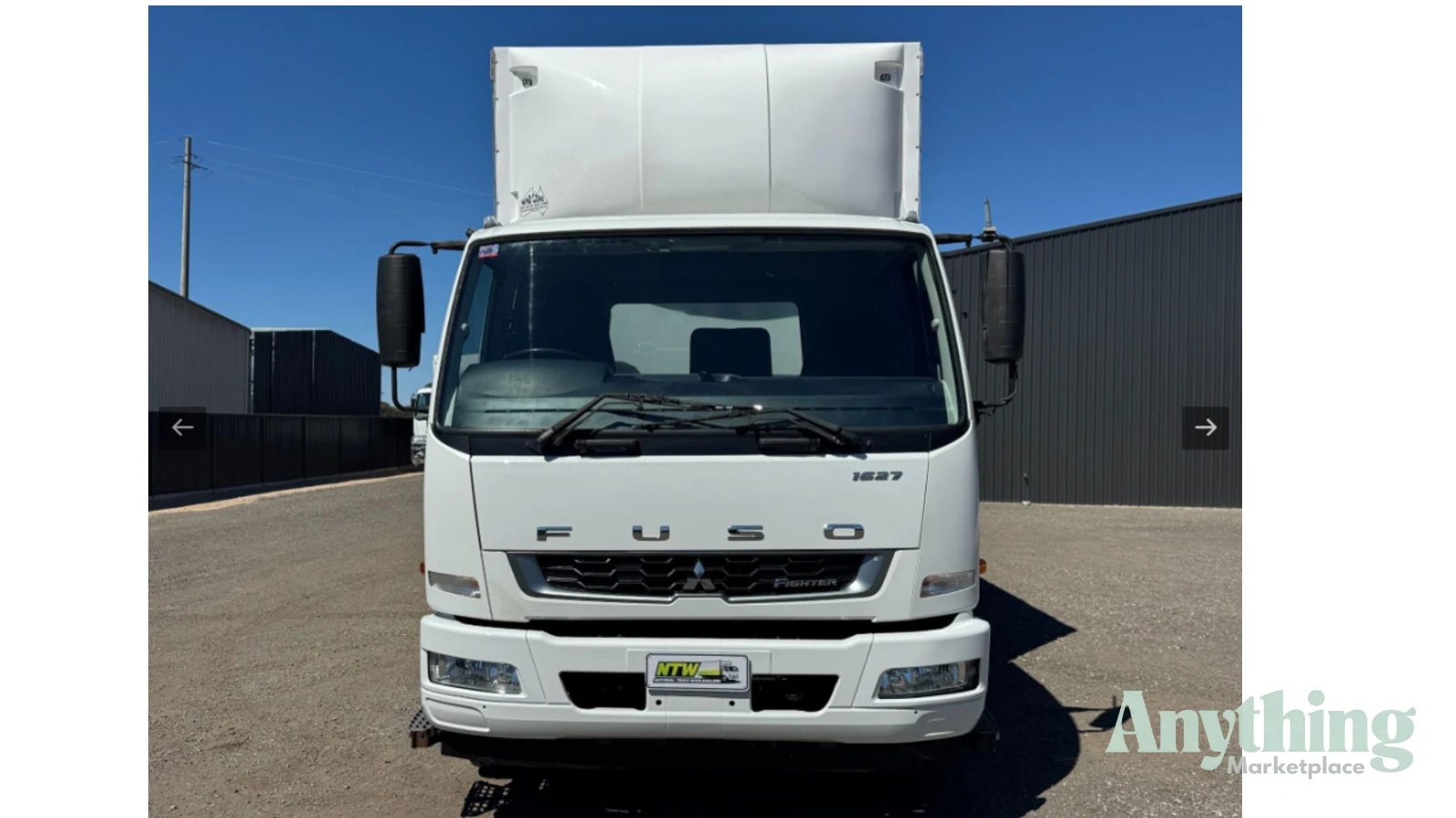 2022 Used Fuso 1627 Curtainsider