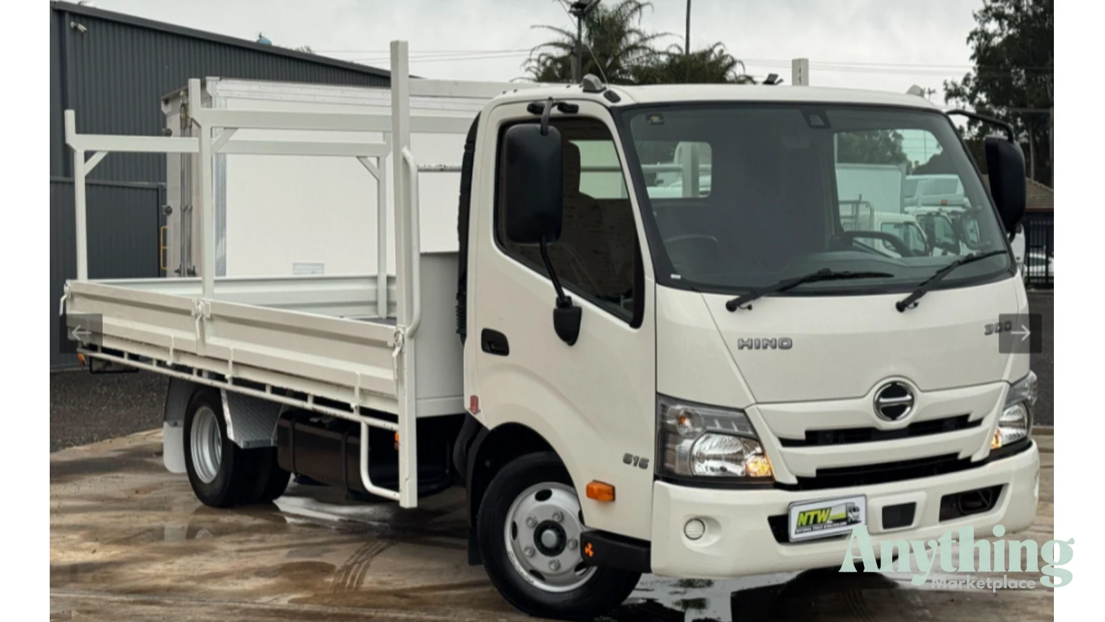 2022 Used Hino 300 Series Tray Truck