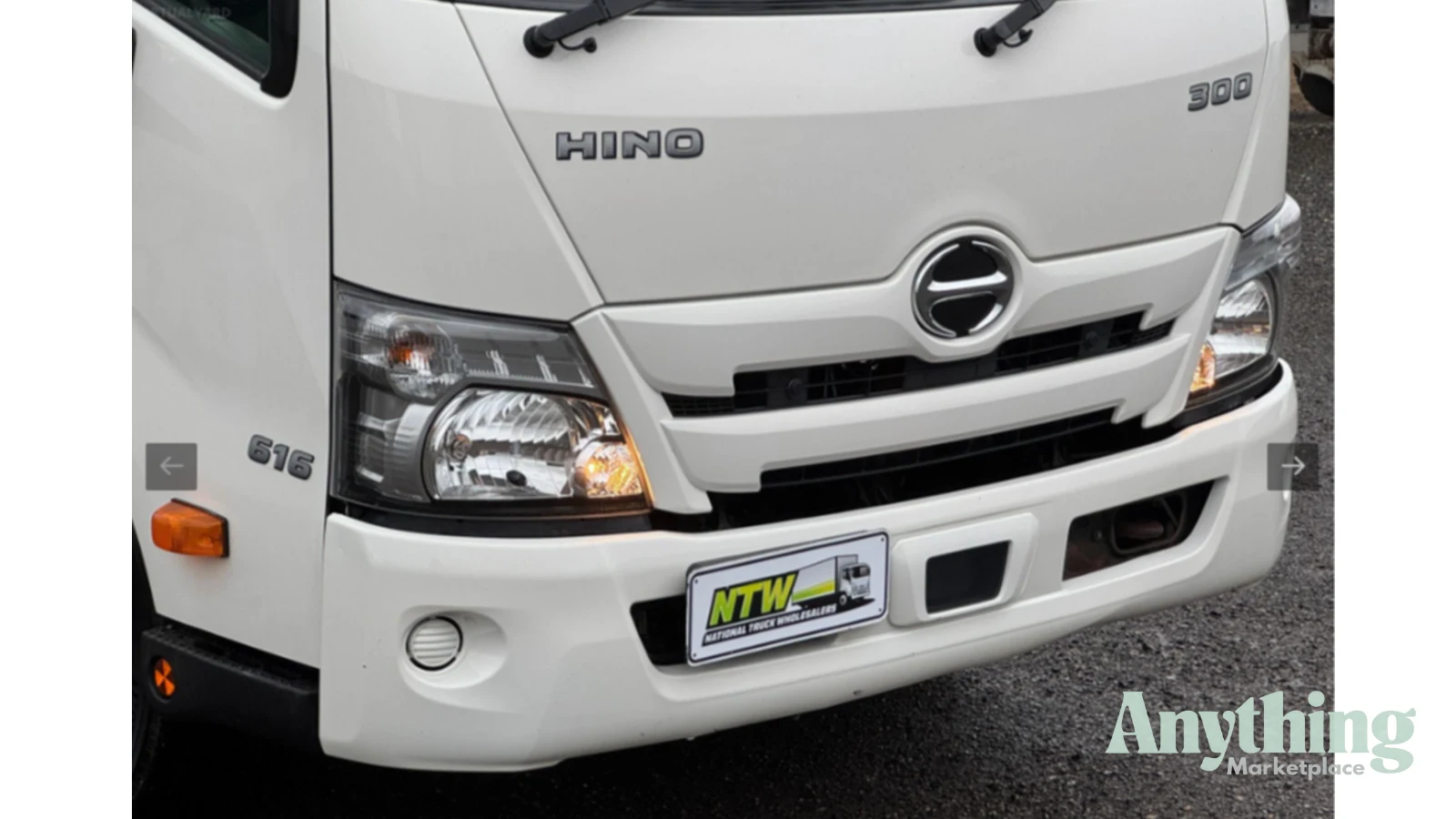 2022 Used Hino 300 Series Tray Truck
