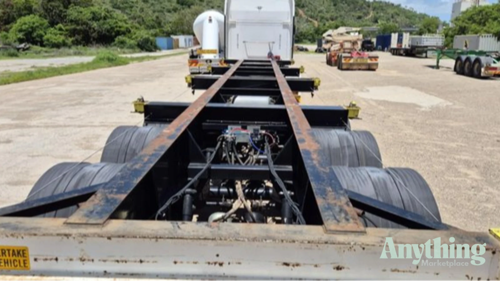 Used Krueger Skeletal Trailer
