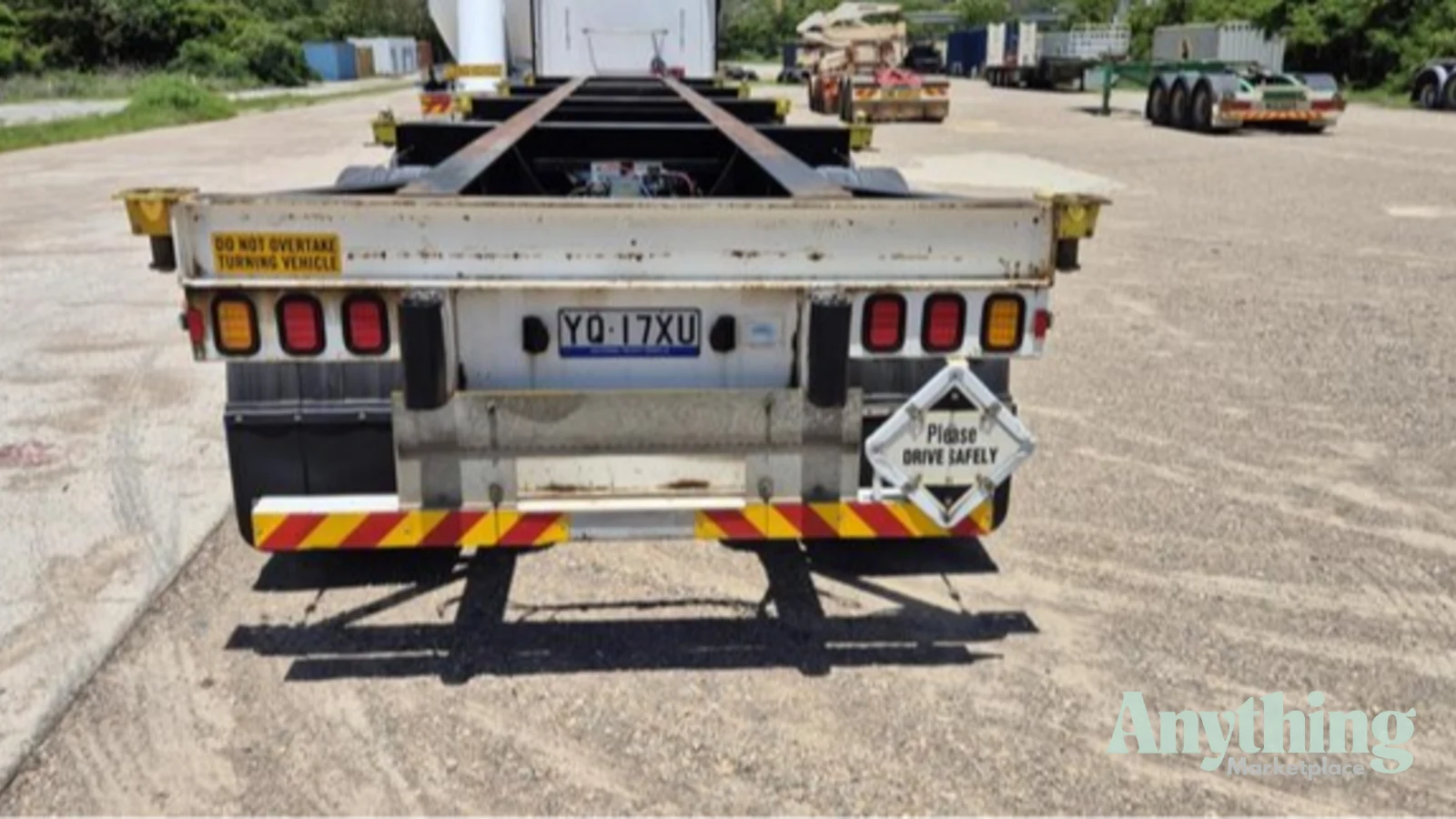 Used Krueger Skeletal Trailer