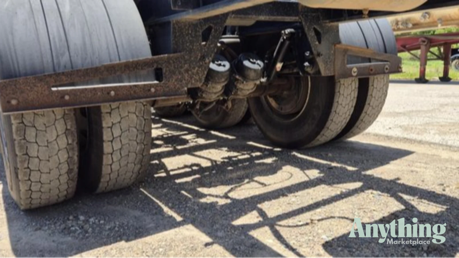 Used Krueger Skeletal Trailer