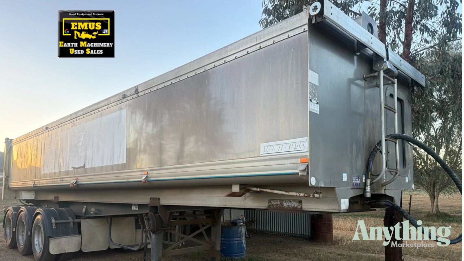 Sloanbuilt Chassis Semi Tipper Trailer, E.M.U.S TS977