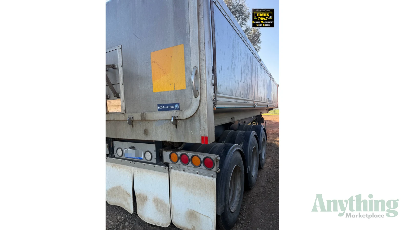 Used Sloanebuilt Chassis Tipper