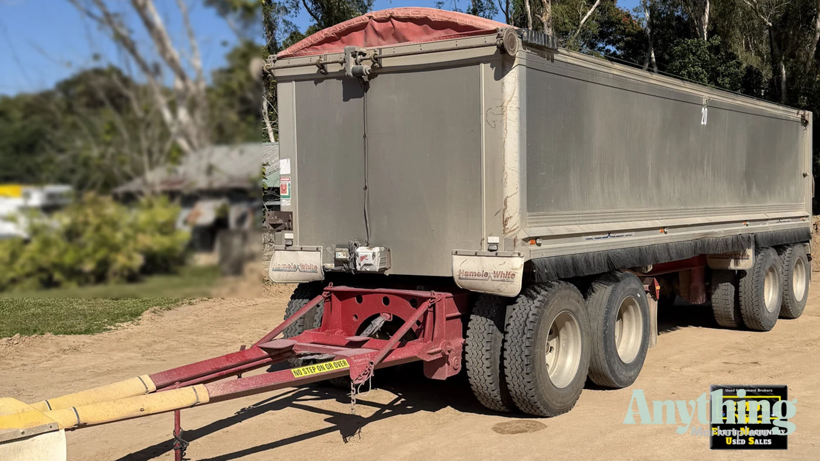 Hamelex / Maxitrans Quad Tipper Trailer, E.M.U.S TS980