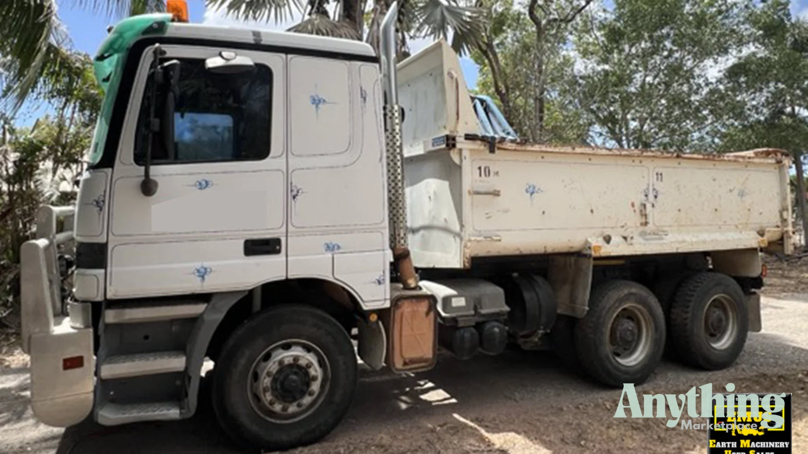 Mercedes Benz Actros Tandem Tipper Truck, E.M.U.S TS979