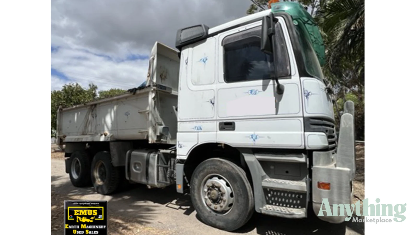 2001 Used Mercedes Benz Trucks Actros Tipper