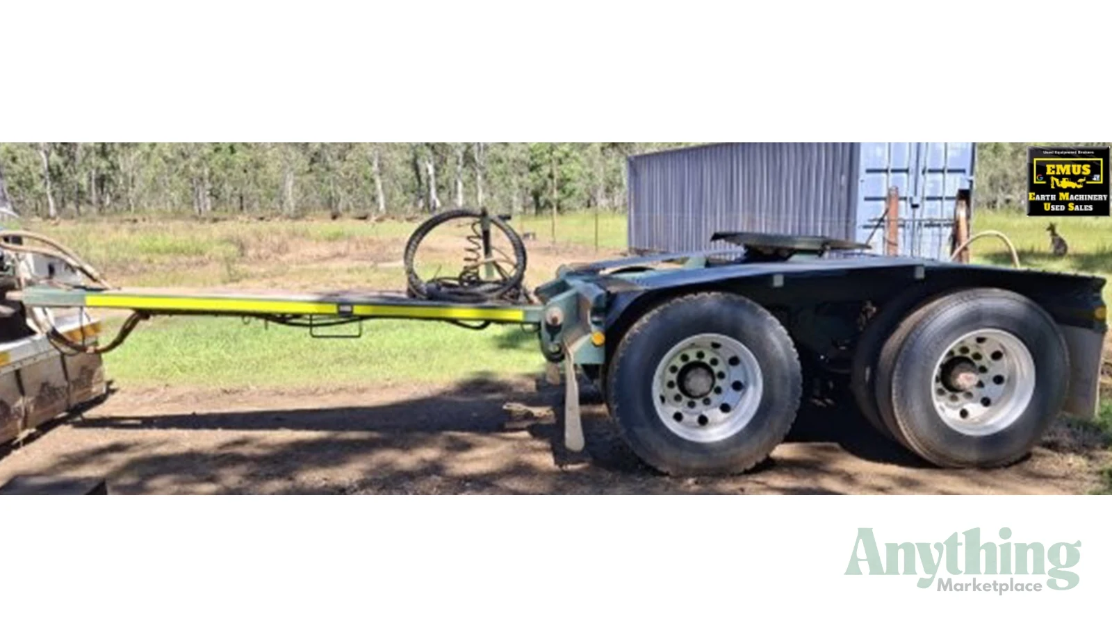 Savannah Steel Tandem Axle Dolly, E.M.U.S TS976