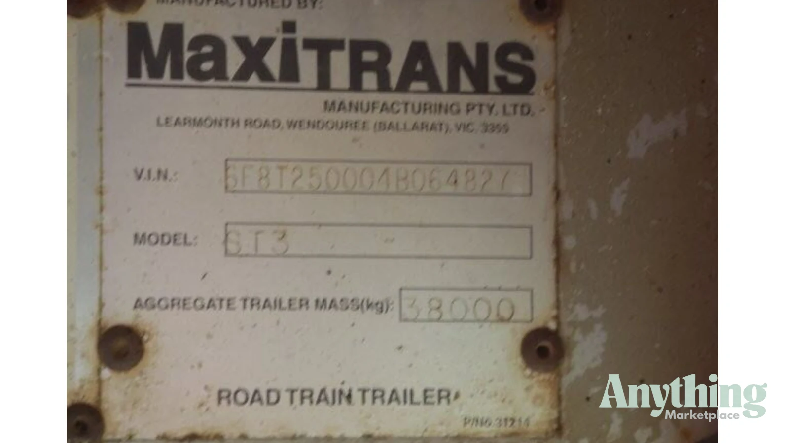 Used Maxitrans Drop Deck