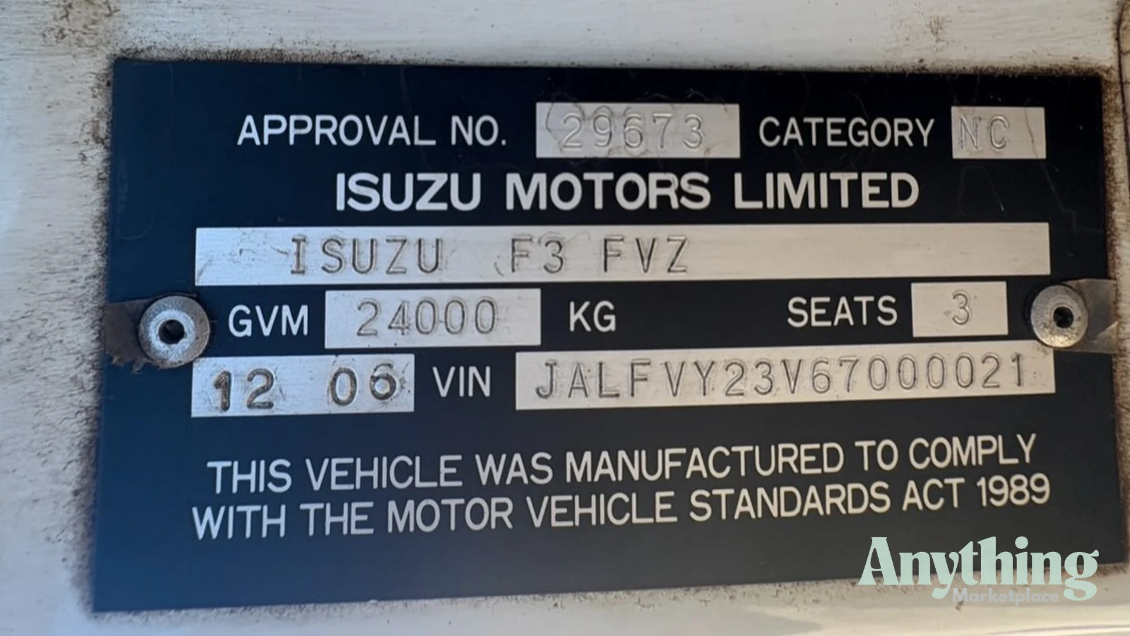 2006 Used Isuzu FVZ Series Other