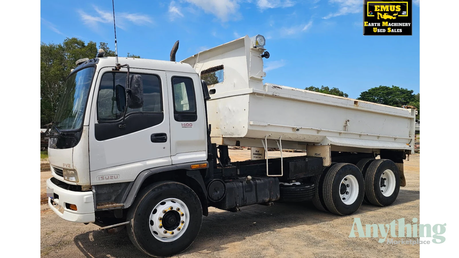 1998 Used Isuzu FVZ Series Tipper