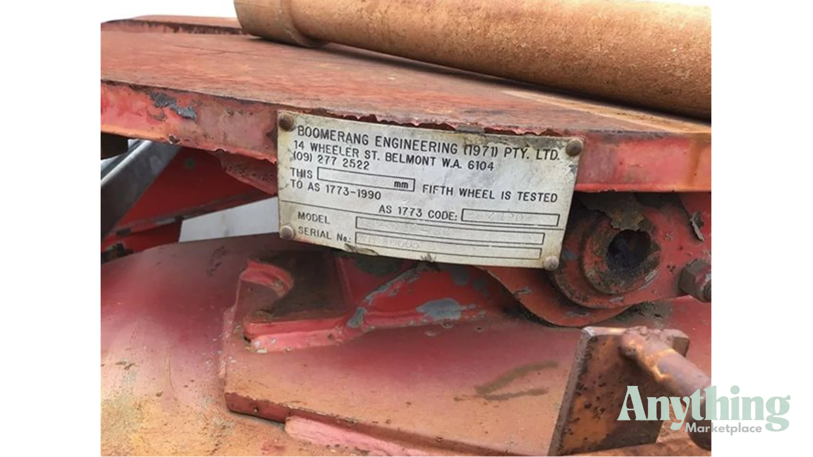 Used Trans North Haulage Dolly Trailer