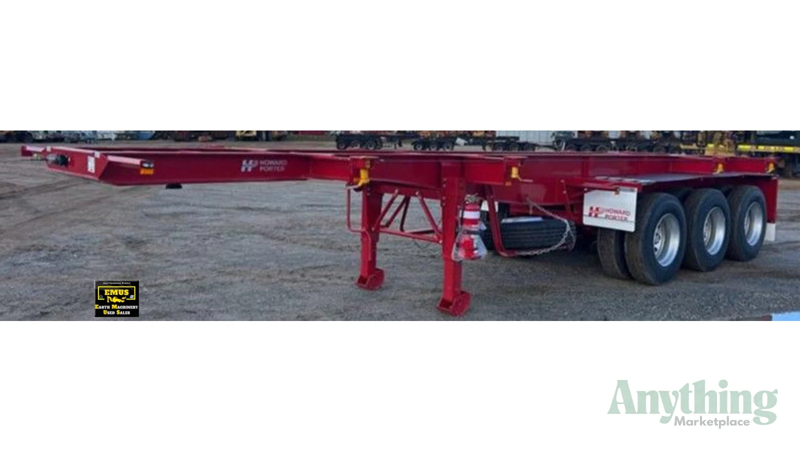 Used Howard Porter Skeletal Trailer