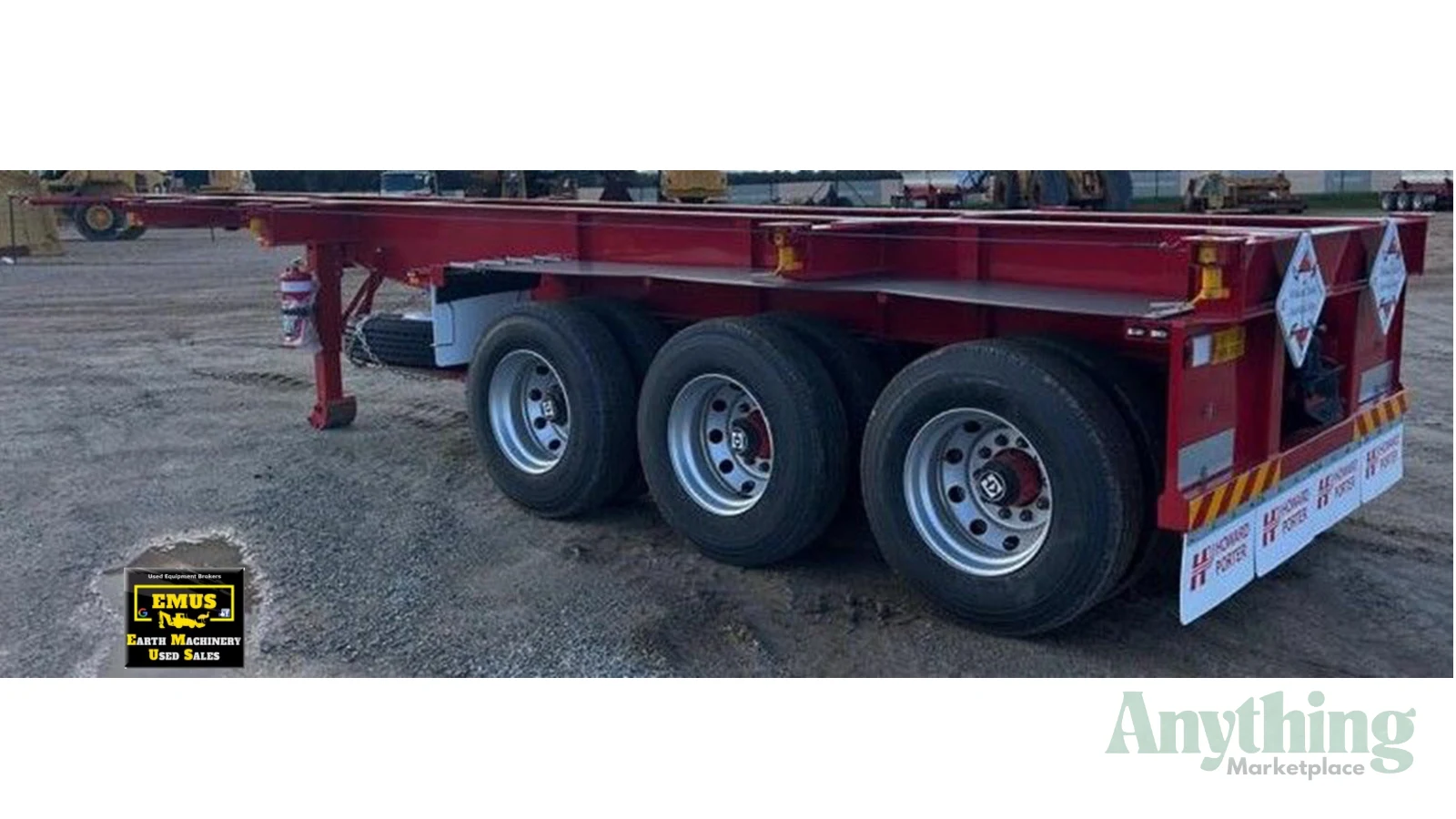 Used Howard Porter Skeletal Trailer
