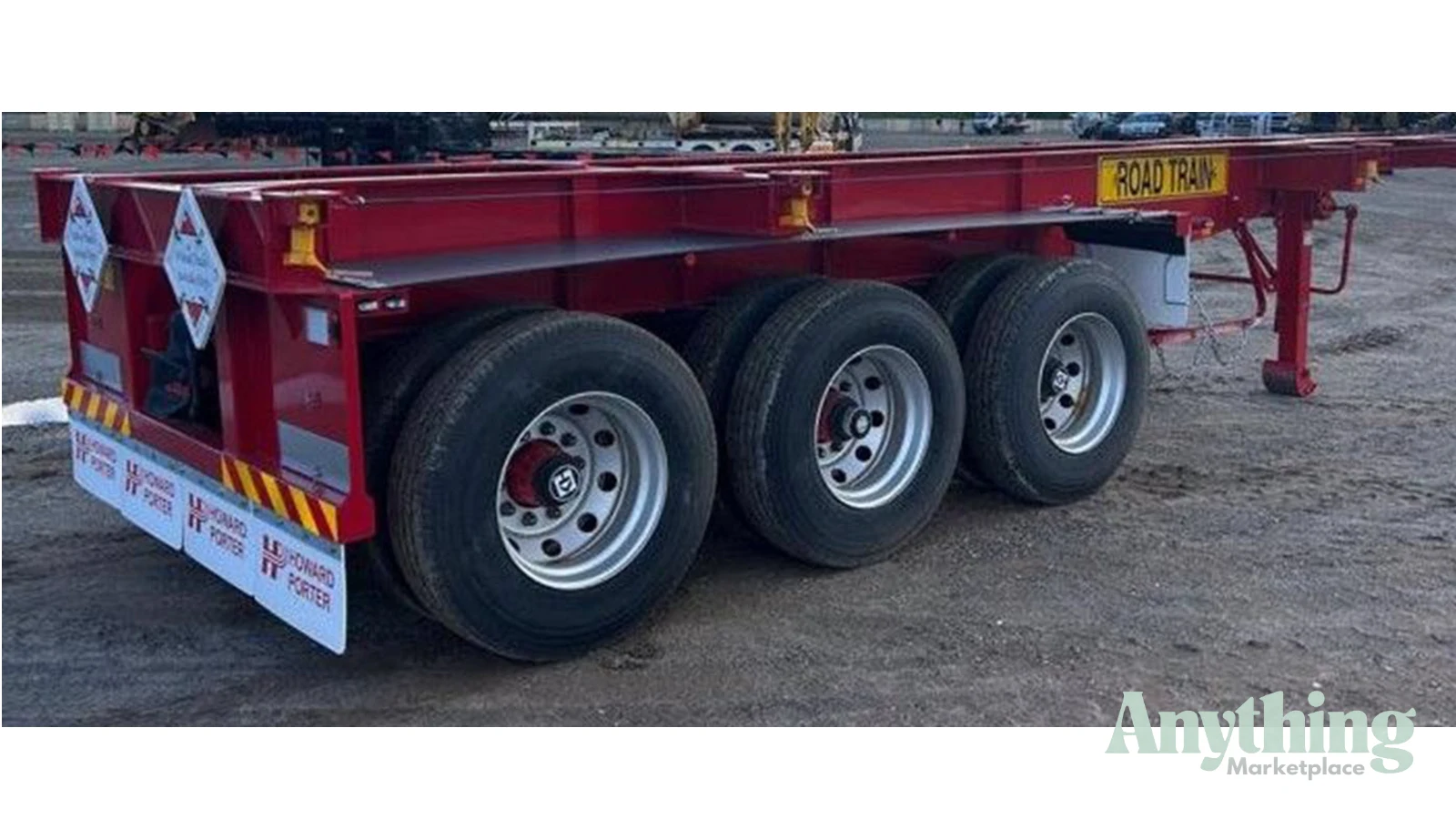Used Howard Porter Skeletal Trailer