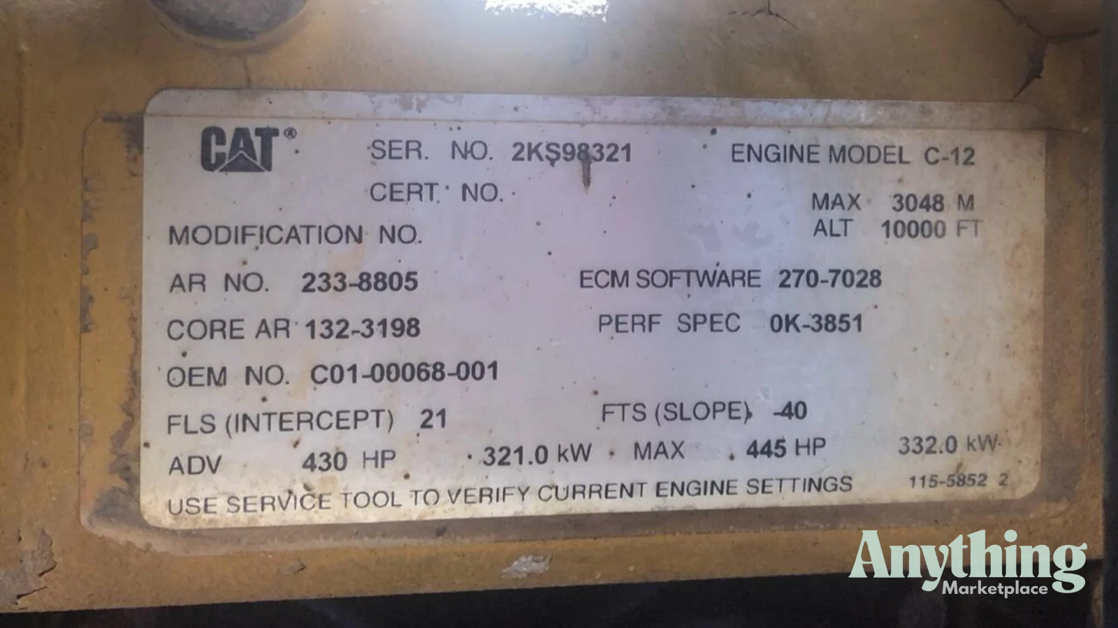 2005 Used Freightliner Columbia CL112 Prime Mover