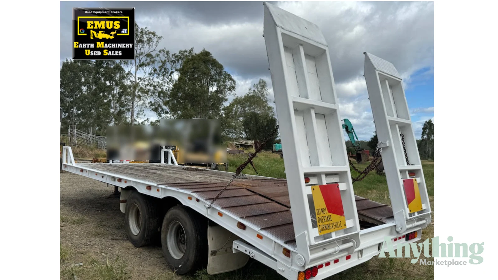 Home Made Tandem Axle Tag Trailer, E.M.U.S TS864