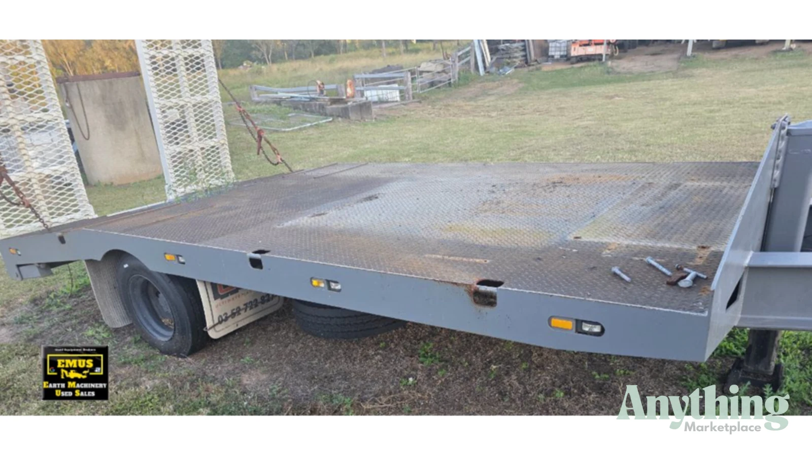 Ultimate Single Axle Tag Trailer, as new, E.M.U.S TS952