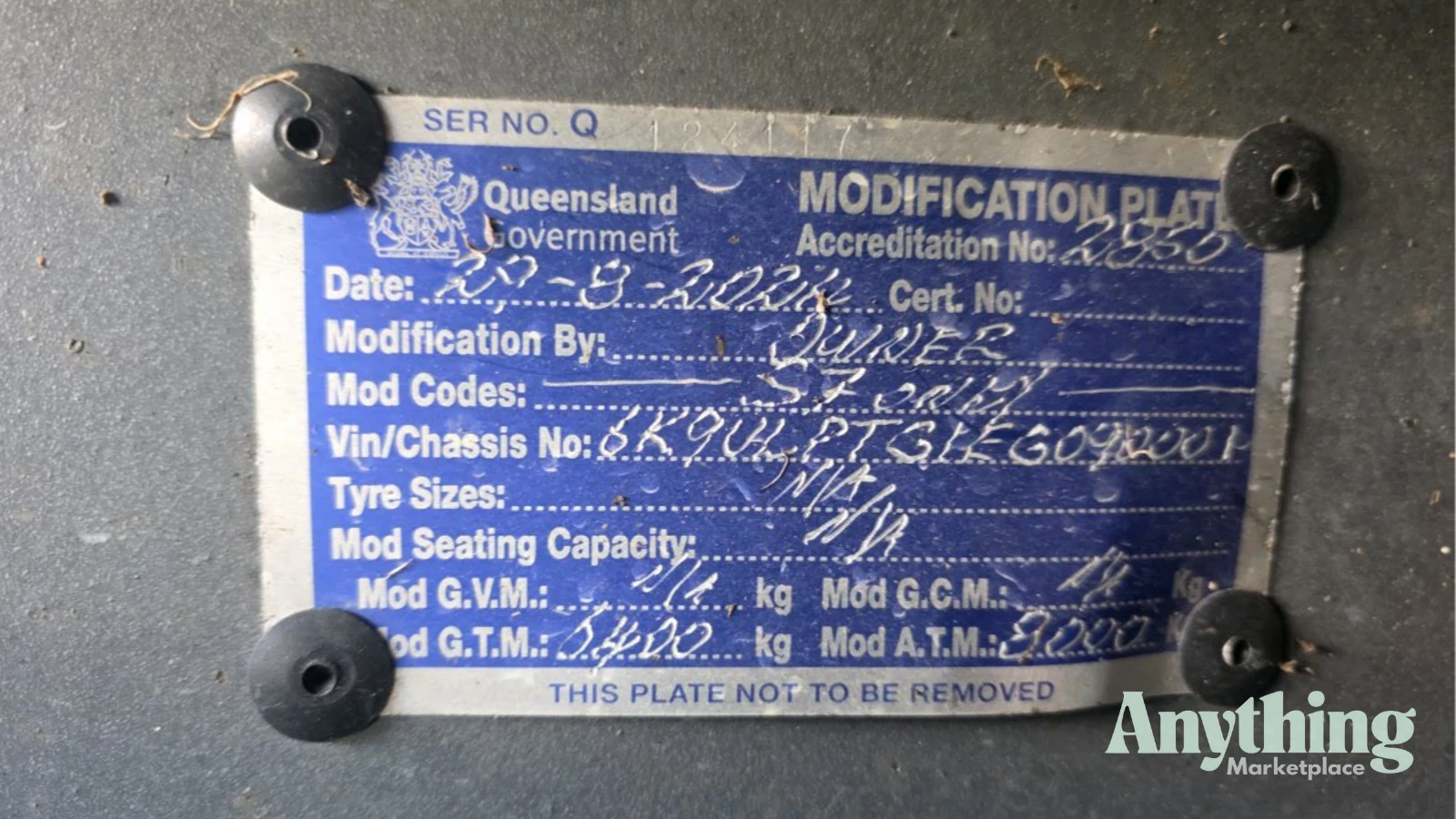 Used Ultimate Tag Trailer