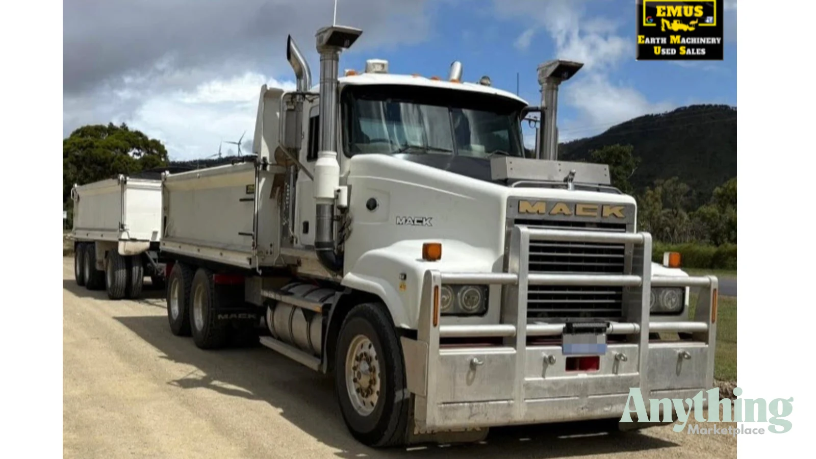 Mack Trident Tandem Tipper Truck, E.M.U.S TS957