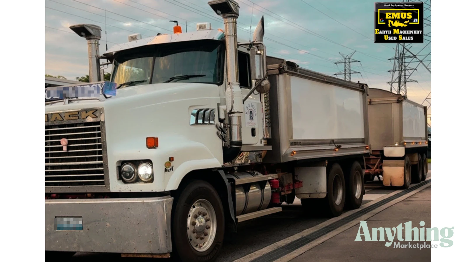 2007 Used Mack Trident Tipper