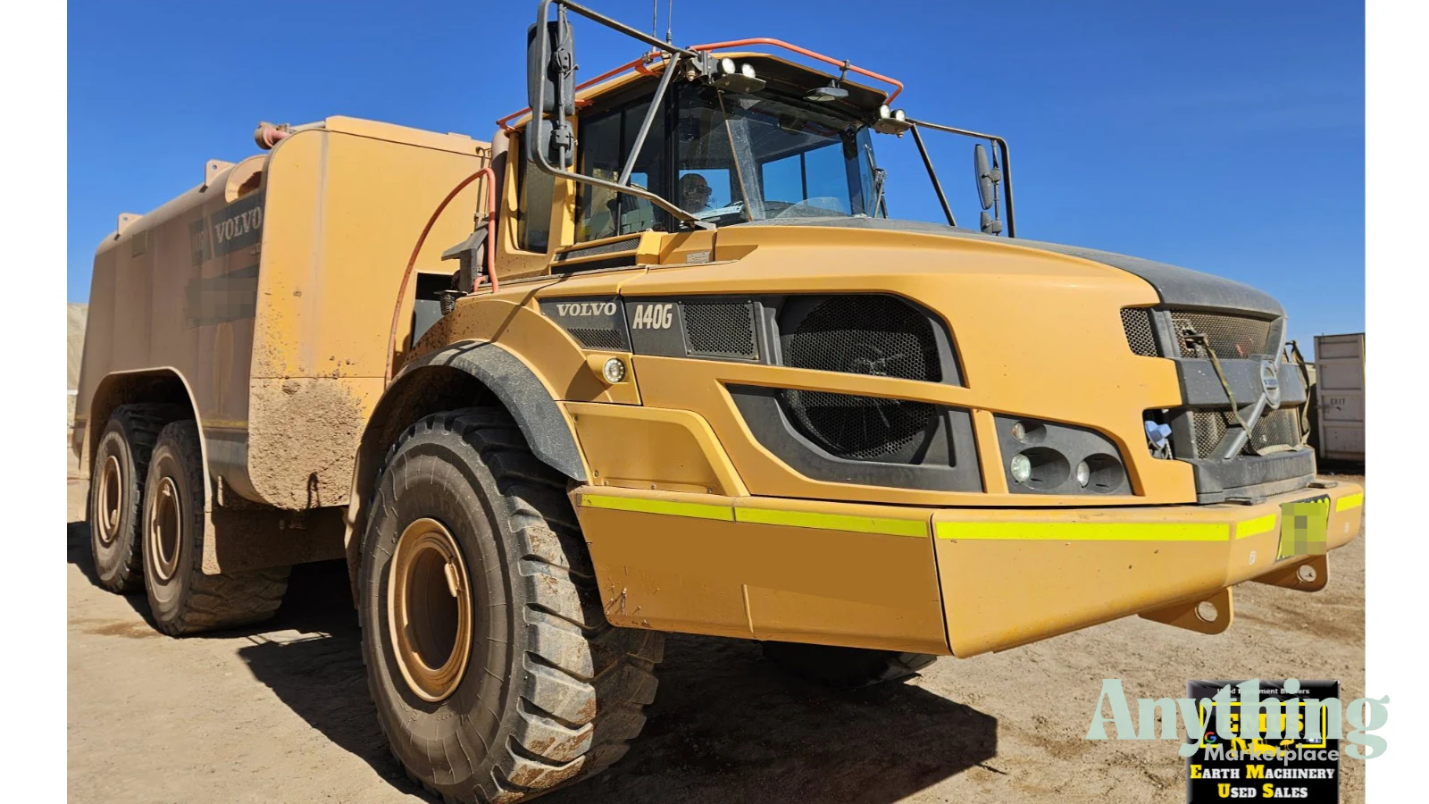 Volvo A40G Articulated Water Truck, E.M.U.S MS1186