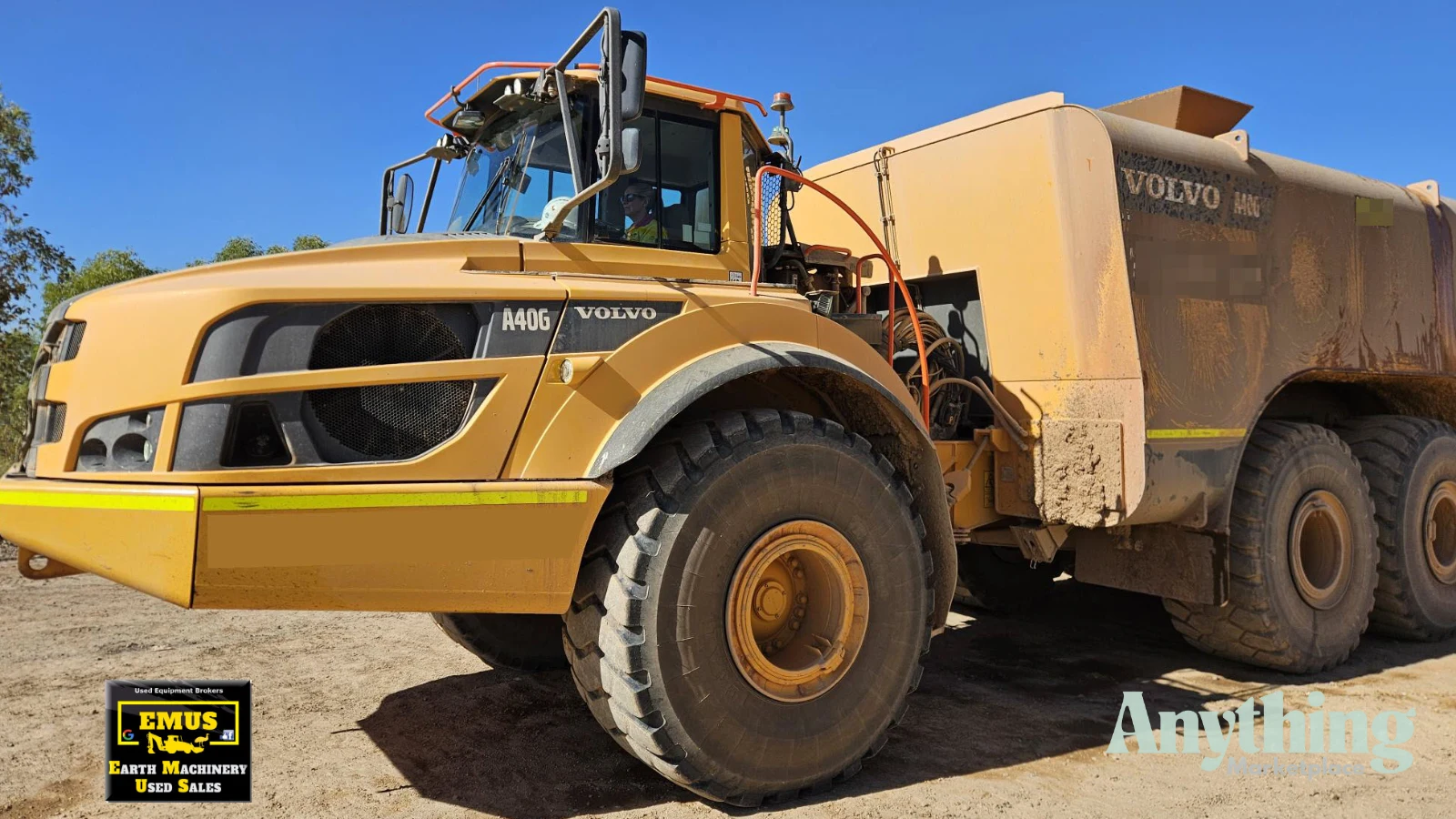 2022 Used VOLVO A40G Water Truck