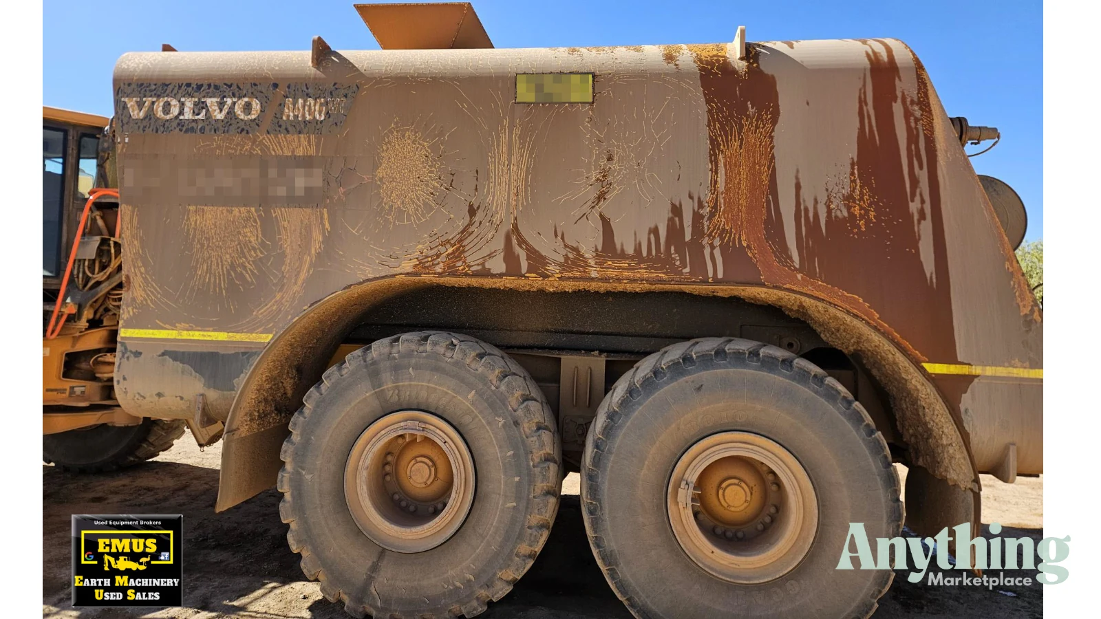 2022 Used VOLVO A40G Water Truck