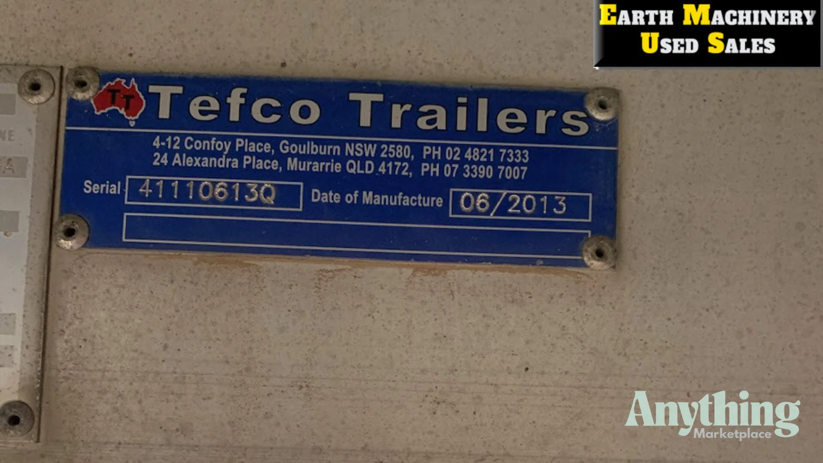 Used Tefco Dog Trailer