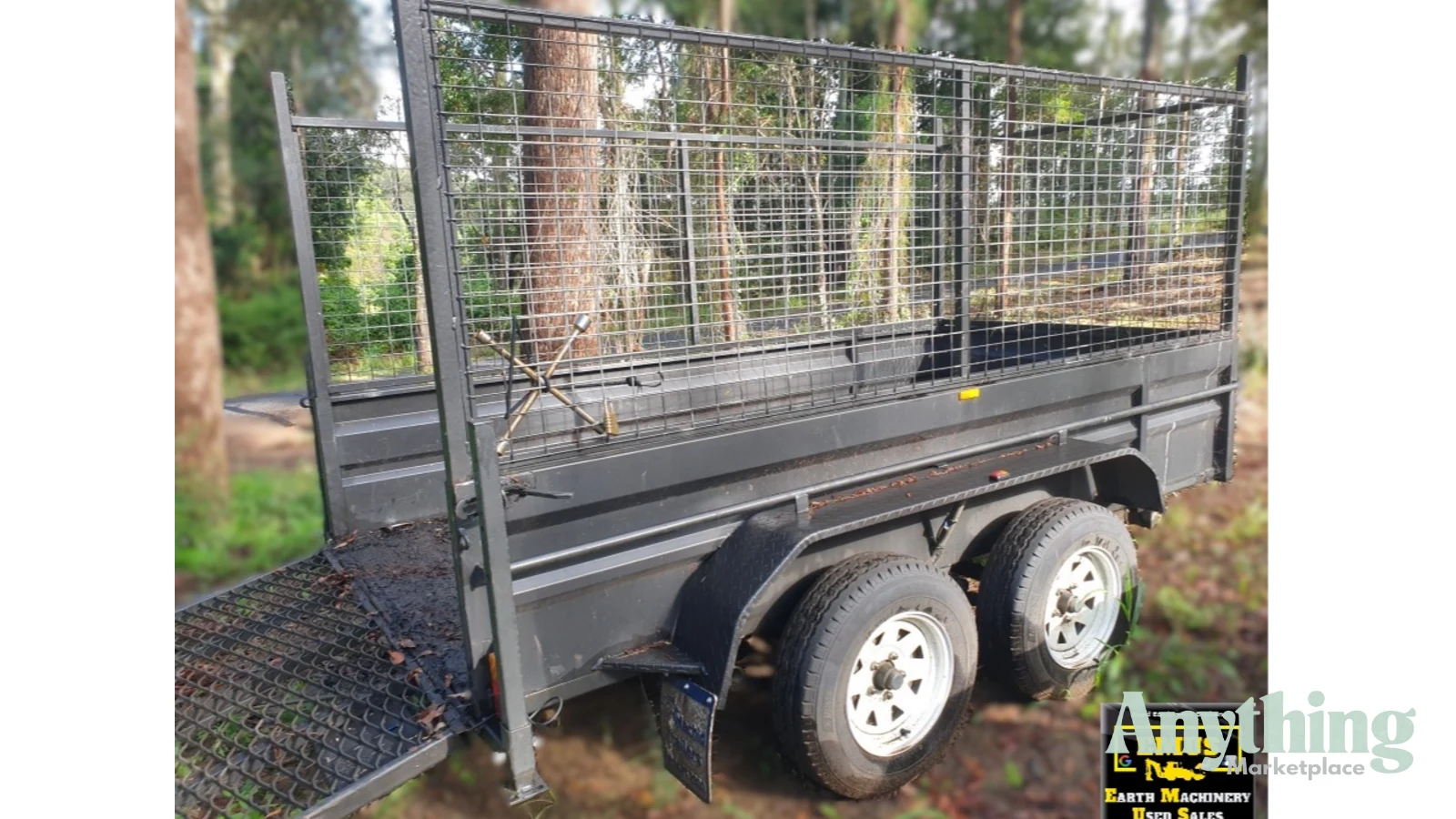 Mechid 10x5 Tandem Axle Box Trailer, E.M.U.S TS872