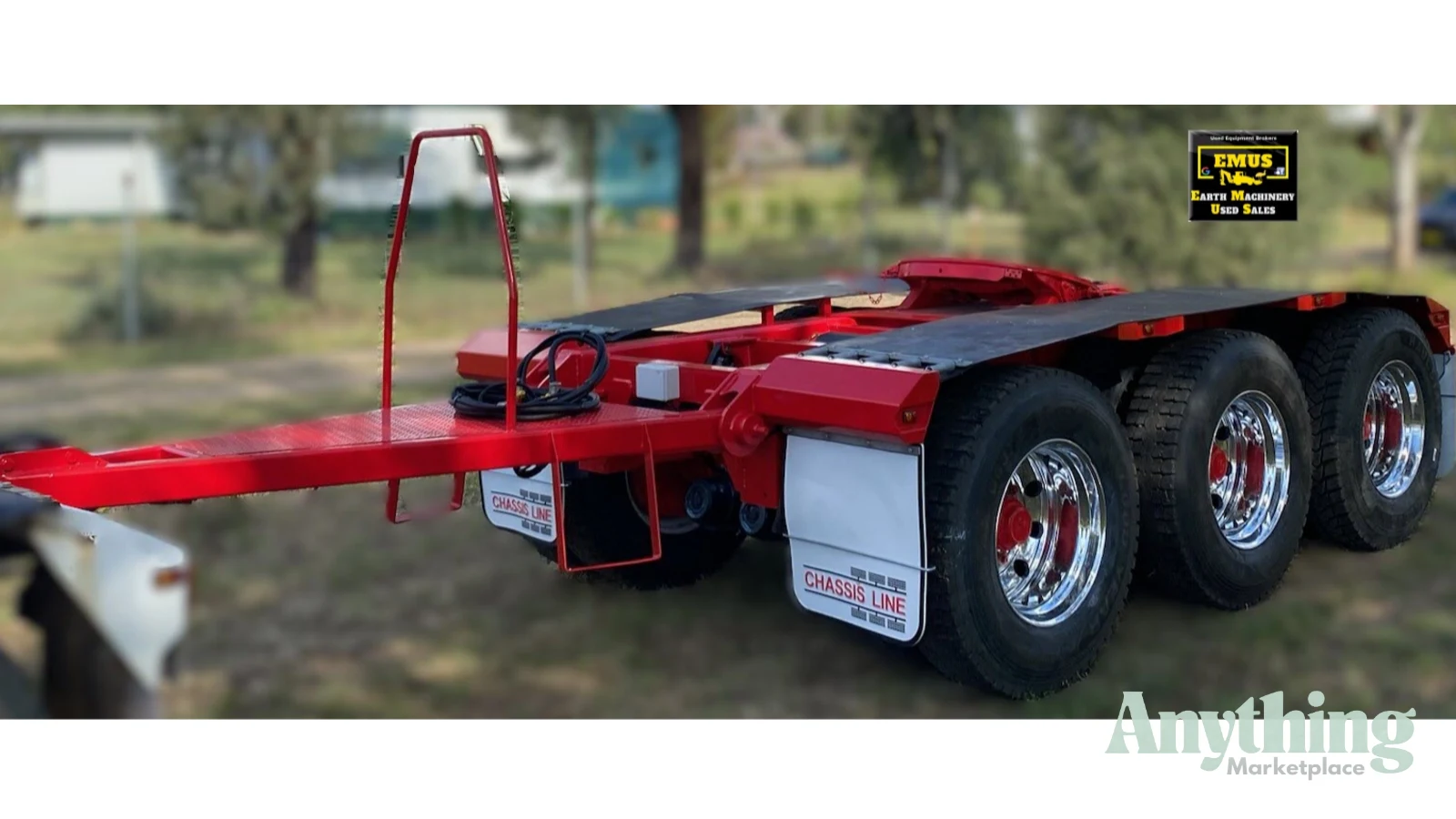 Used Chassis Line Dolly Trailer