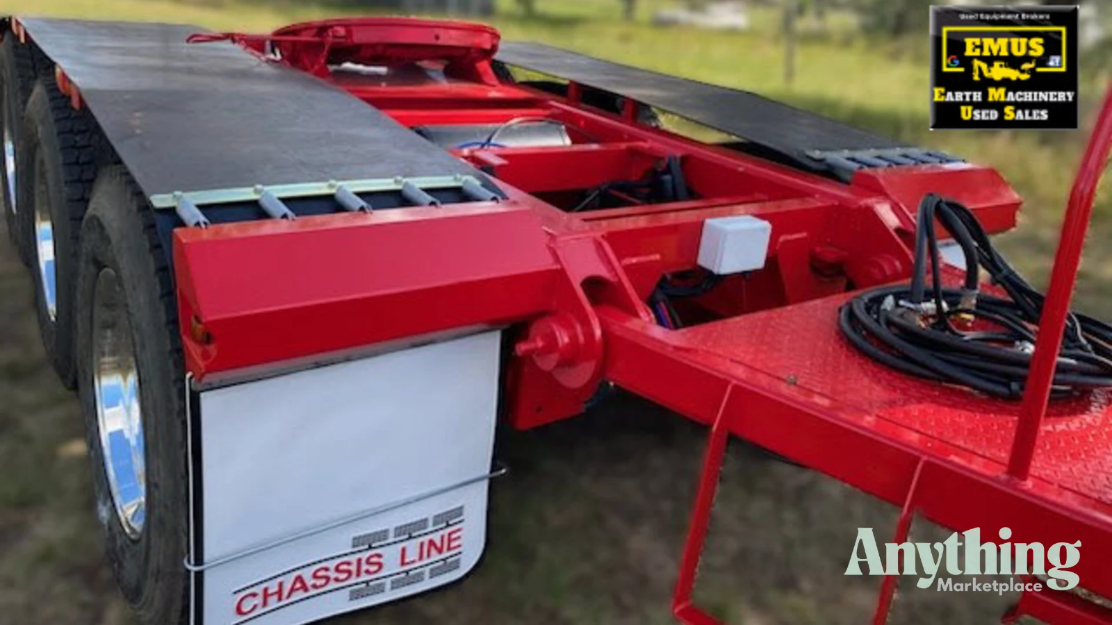 Used Chassis Line Dolly Trailer